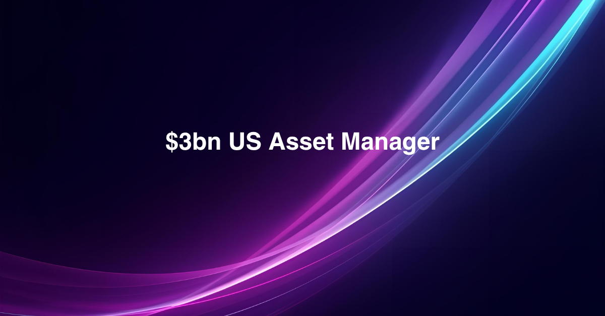 $3bn US Asset Manager